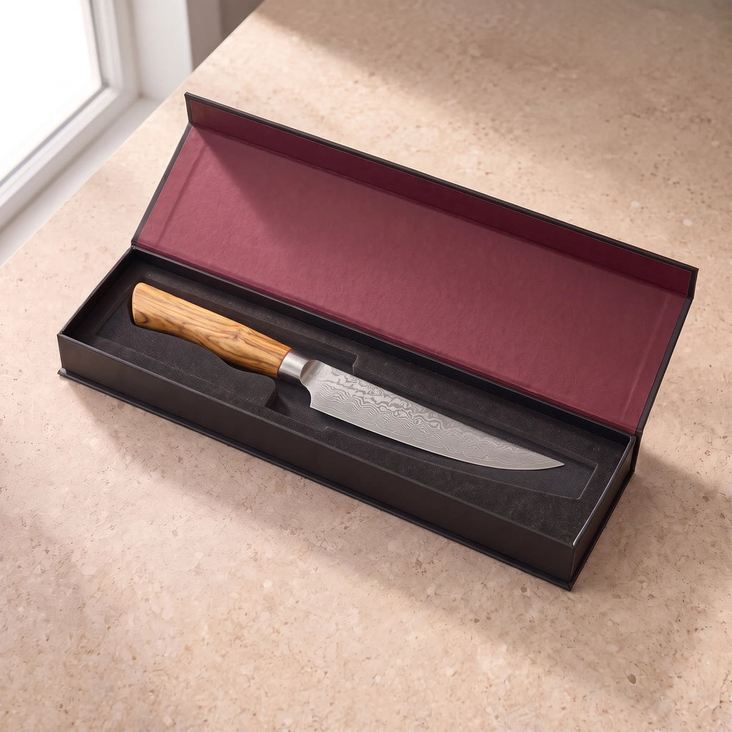 Couteau à steak Akeno — détail KIRUHA