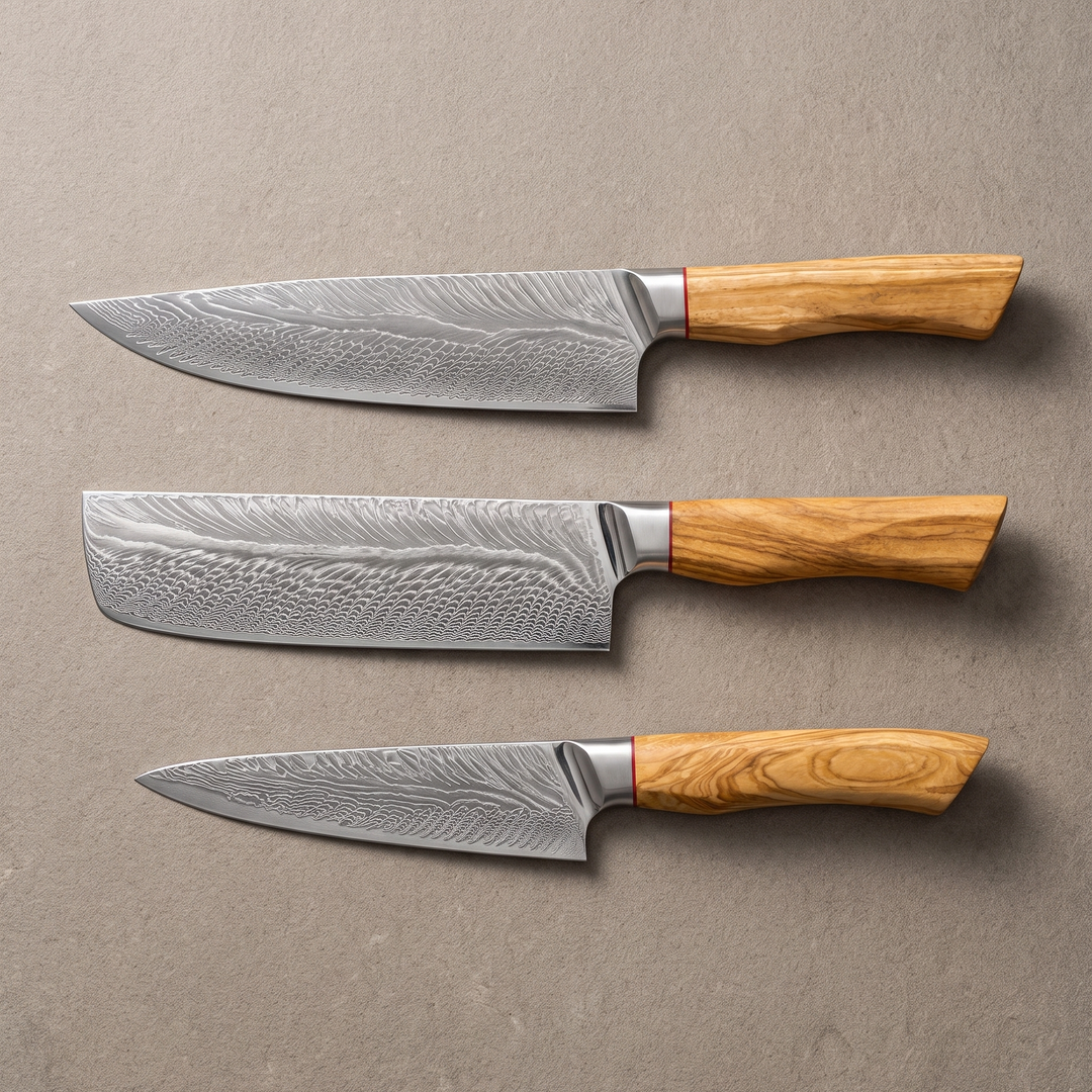 Set de 3 couteaux Akeno