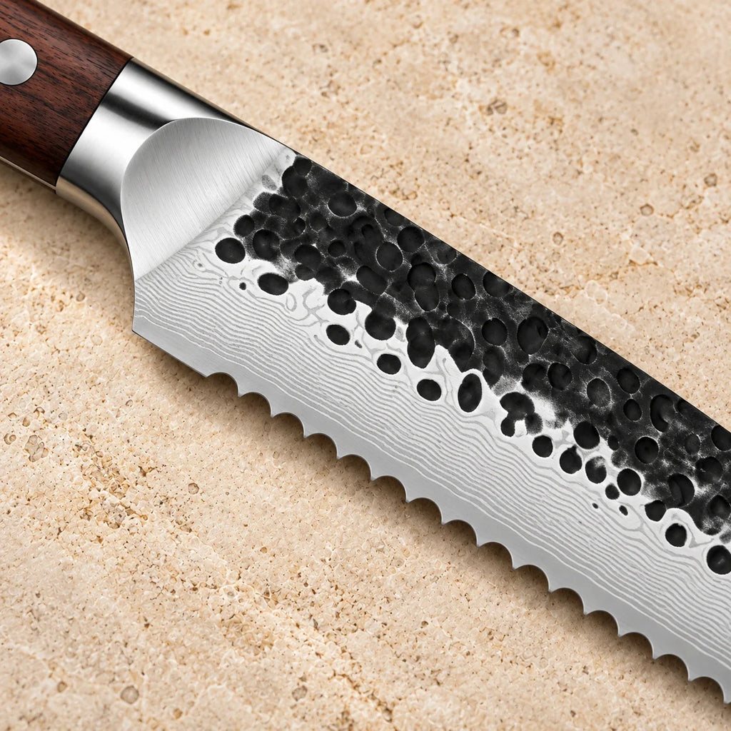 Couteau à pain Kuon — détail KIRUHA