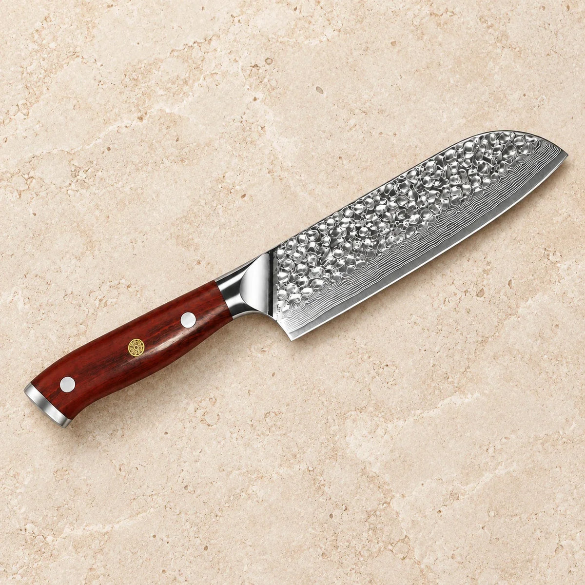 Couteau Santoku Rinto — détail KIRUHA