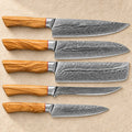 Set de 5 couteaux Akeno — vue principale KIRUHA